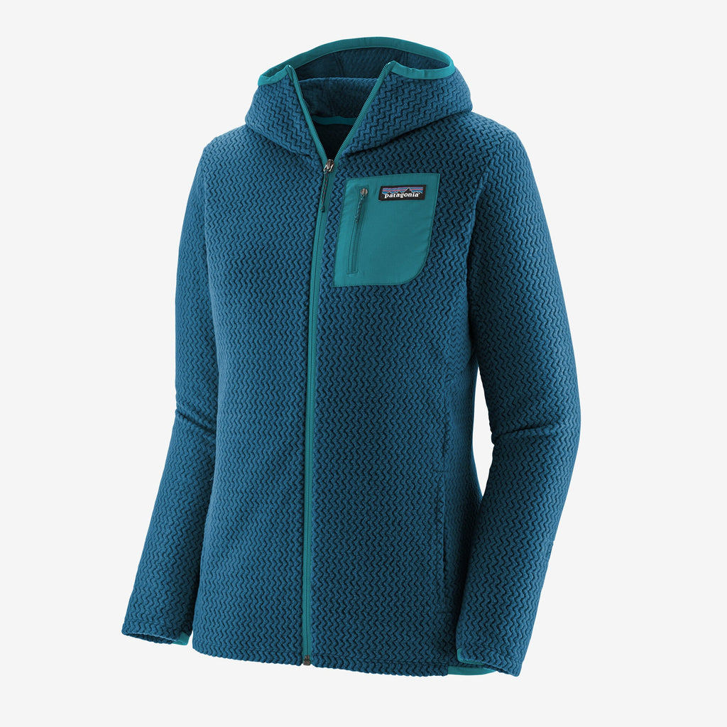 Patagonia Women's R1 Air Full-Zip Hoody-Lagom Blue-Killington Sports