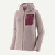 Patagonia Women's R1® Air Full-Zip Hoody-Stingray Mauve-Killington Sports