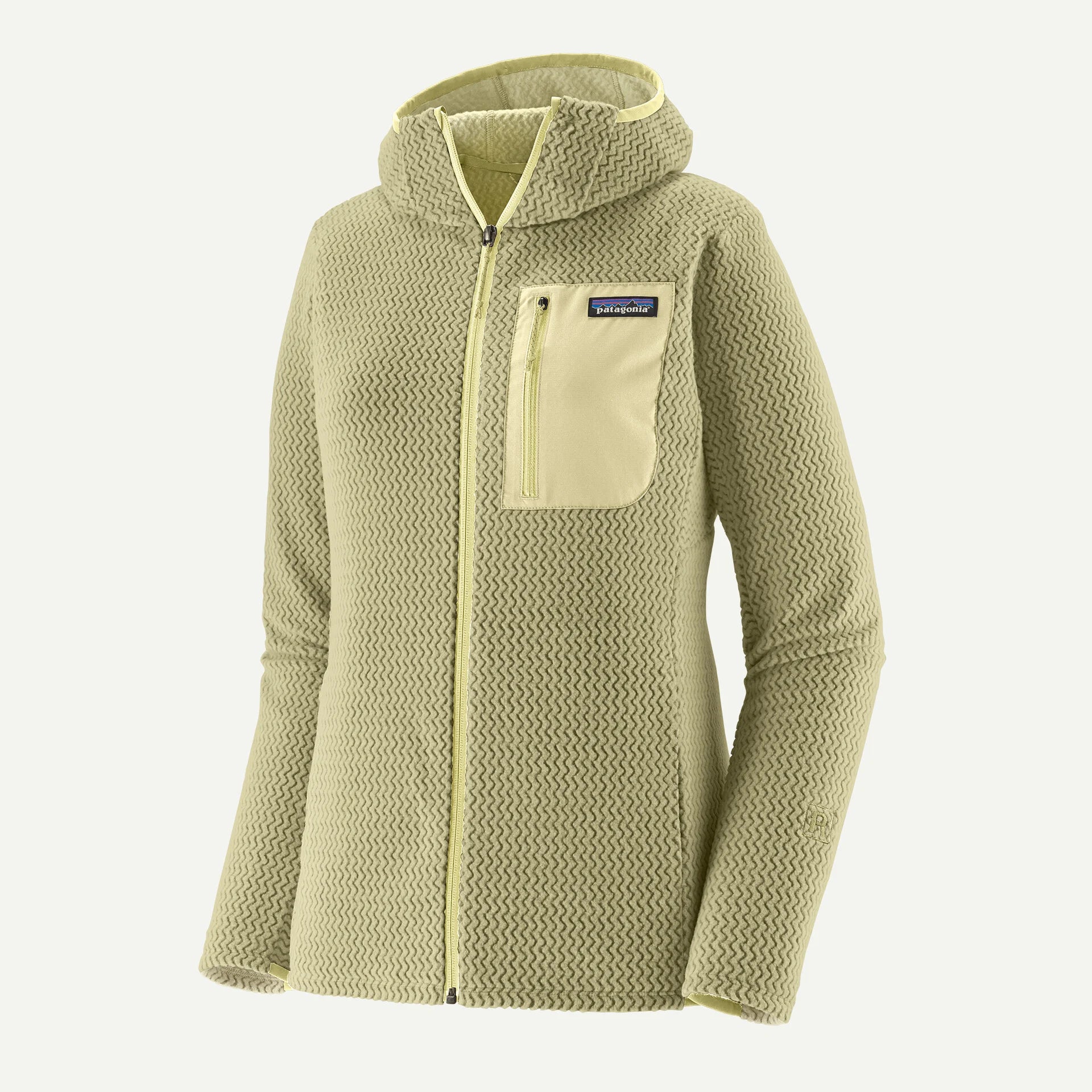 Patagonia Women's R1® Air Full-Zip Hoody-Vellum Green-Killington Sports