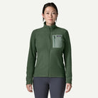 Patagonia Women's R1® Air Full-Zip Jacket-Canopy Green-Killington Sports