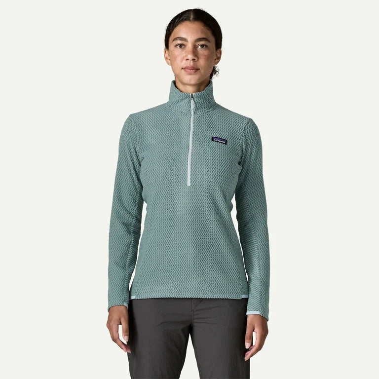 Patagonia Women's R1® Air Zip Neck-Blue Sage-Killington Sports