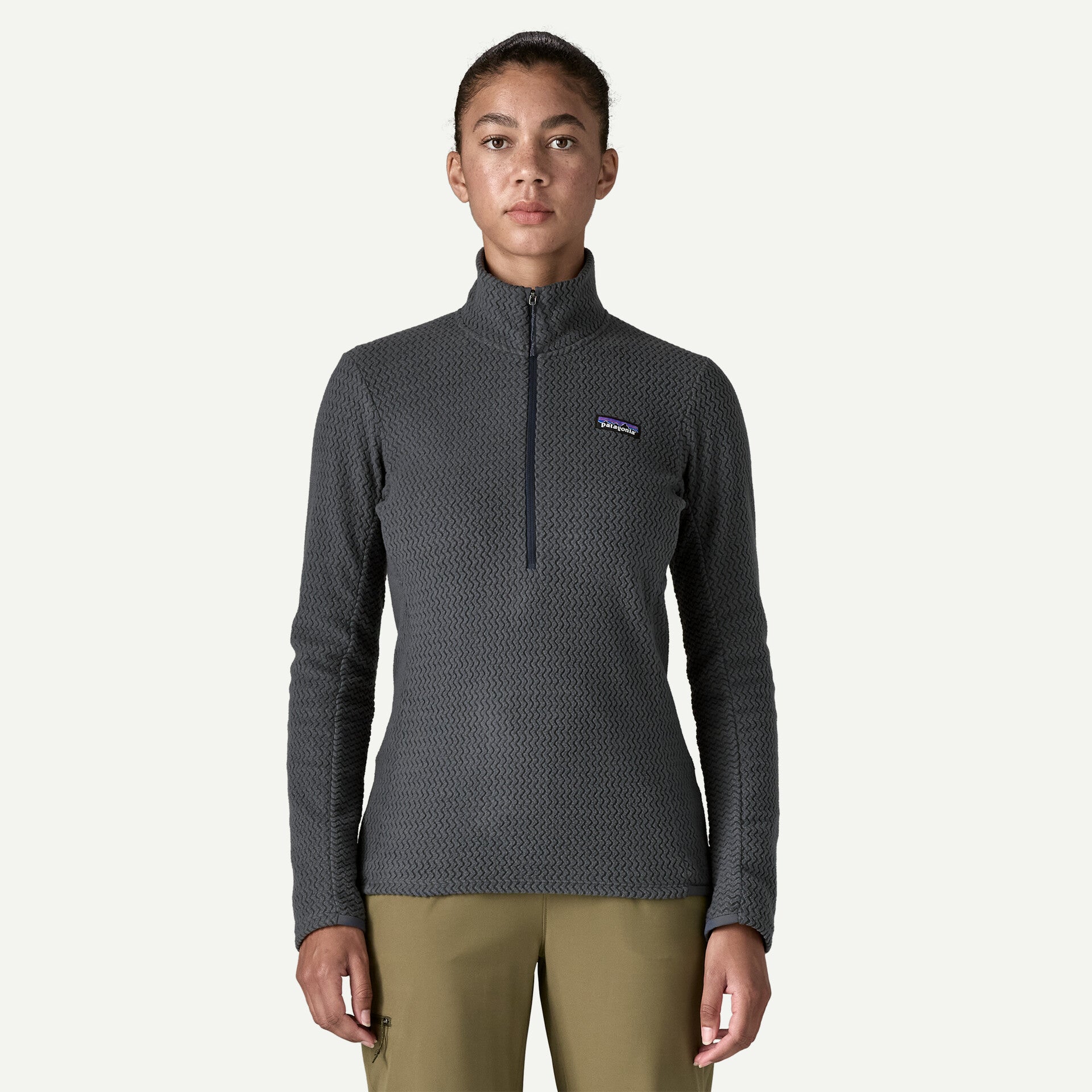 Patagonia Women's R1® Air Zip Neck-Smolder Blue-Killington Sports