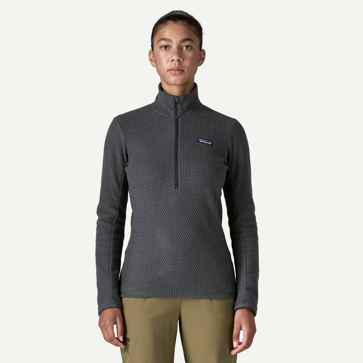 Patagonia Women's R1® Air Zip Neck-Smolder Blue-Killington Sports