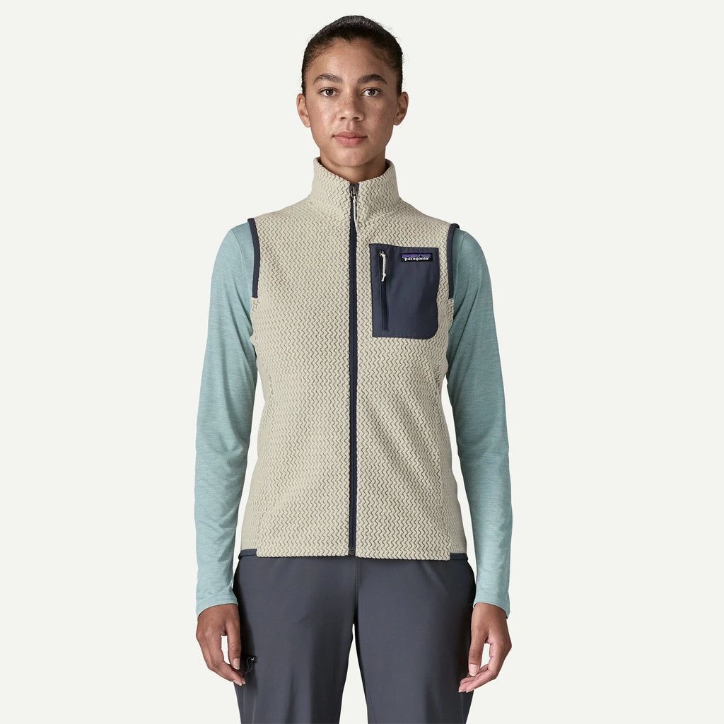 Patagonia Women's R1® Air Vest-Wool White-Killington Sports