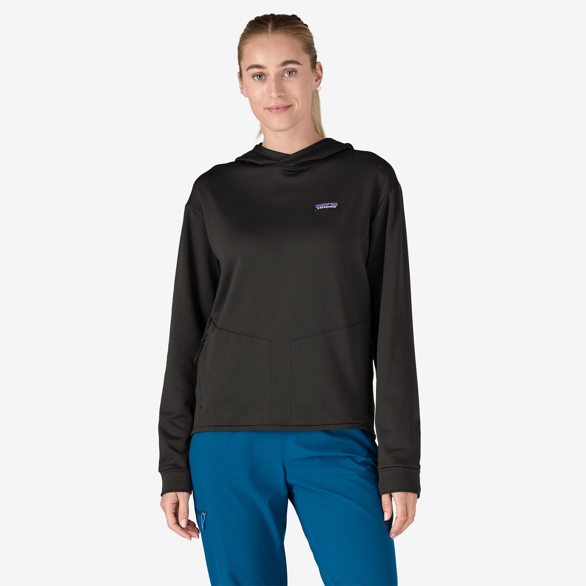 Patagonia Women's R1® Thermal Pullover Hoody-Black-Killington Sports