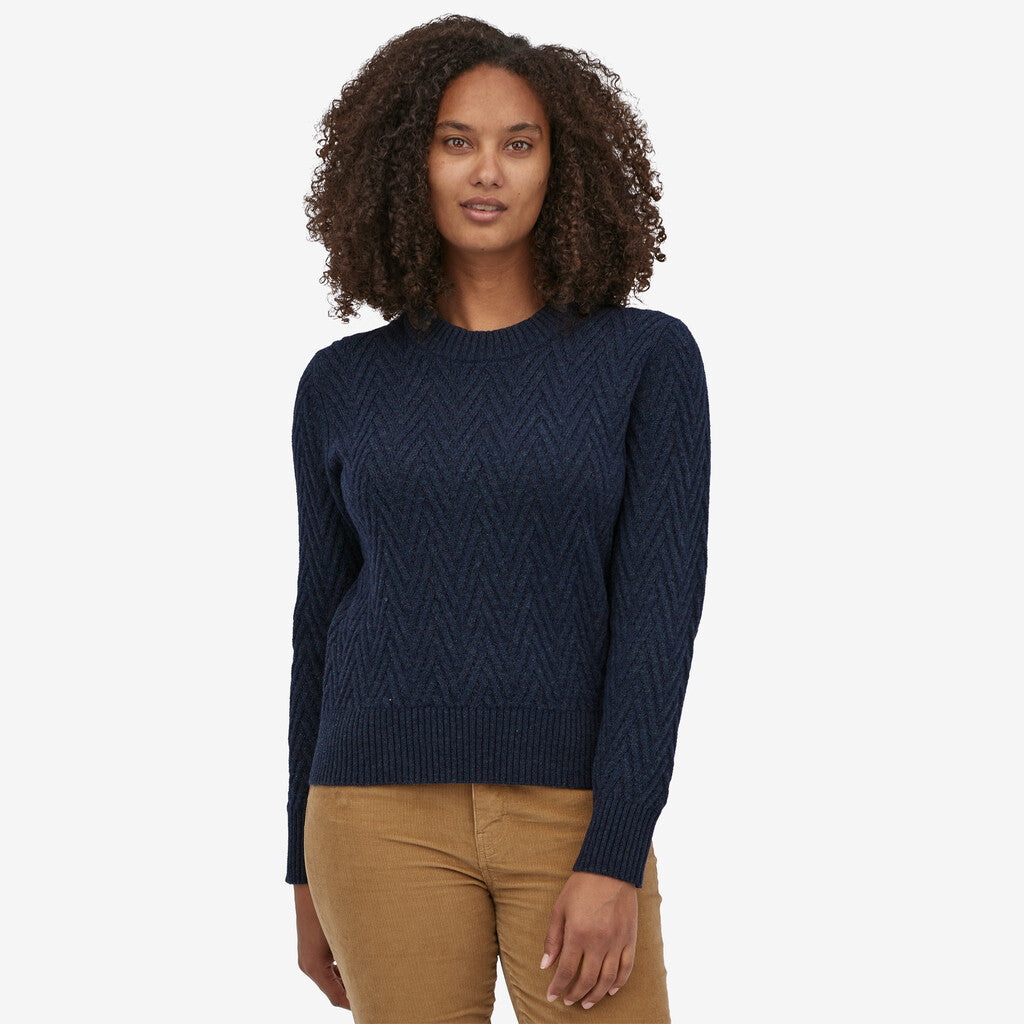 Patagonia Women's Recycled Wool-Blend Crewneck Sweater-Killington Sports