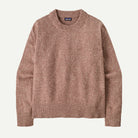 Patagonia Women's Recycled Wool-Blend Crewneck Sweater-Dappled: Moonrise Taupe-Killington Sports