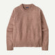 Patagonia Women's Recycled Wool-Blend Crewneck Sweater-Dappled: Moonrise Taupe-Killington Sports