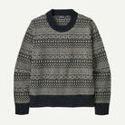 Patagonia Women's Recycled Wool-Blend Crewneck Sweater-Fireside: Sunken Blue-Killington Sports