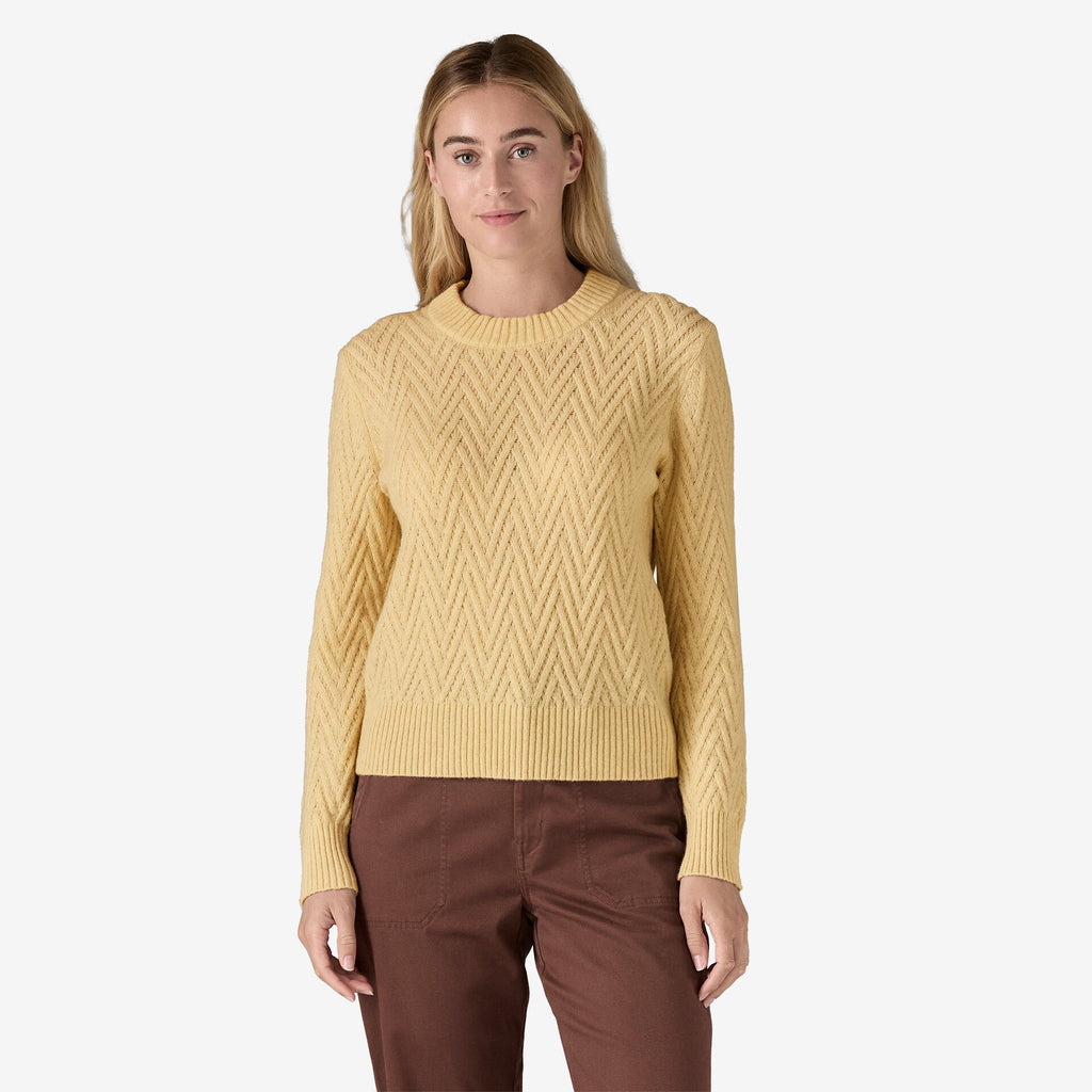 Patagonia Women's Recycled Wool-Blend Crewneck Sweater-Killington Sports