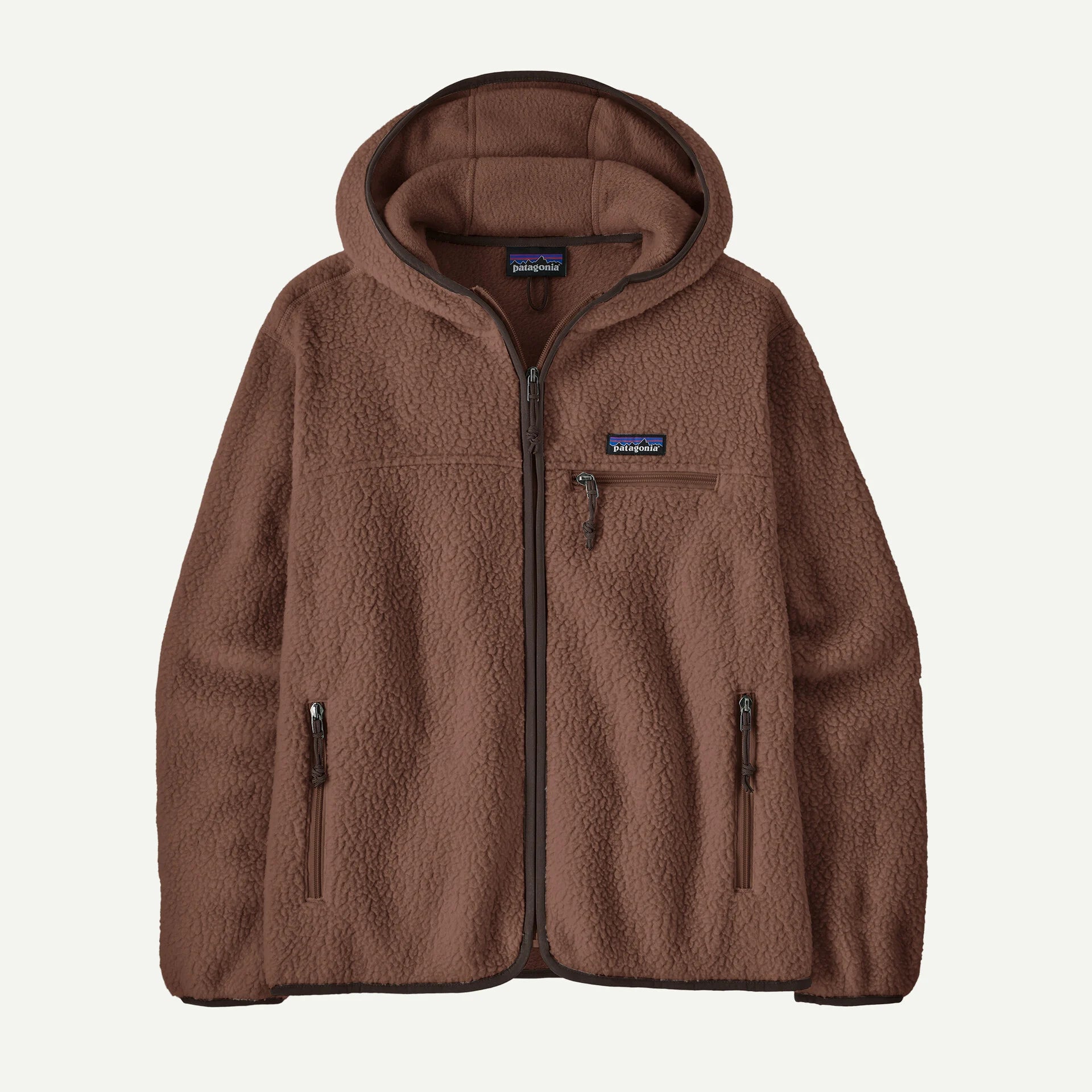 Patagonia Women's Retro Pile Fleece Hoody-Berm Brown-Killington Sports