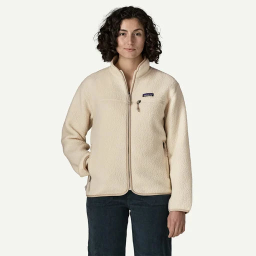 Patagonia Women's Retro Pile Fleece Jacket-Natural-Killington Sports