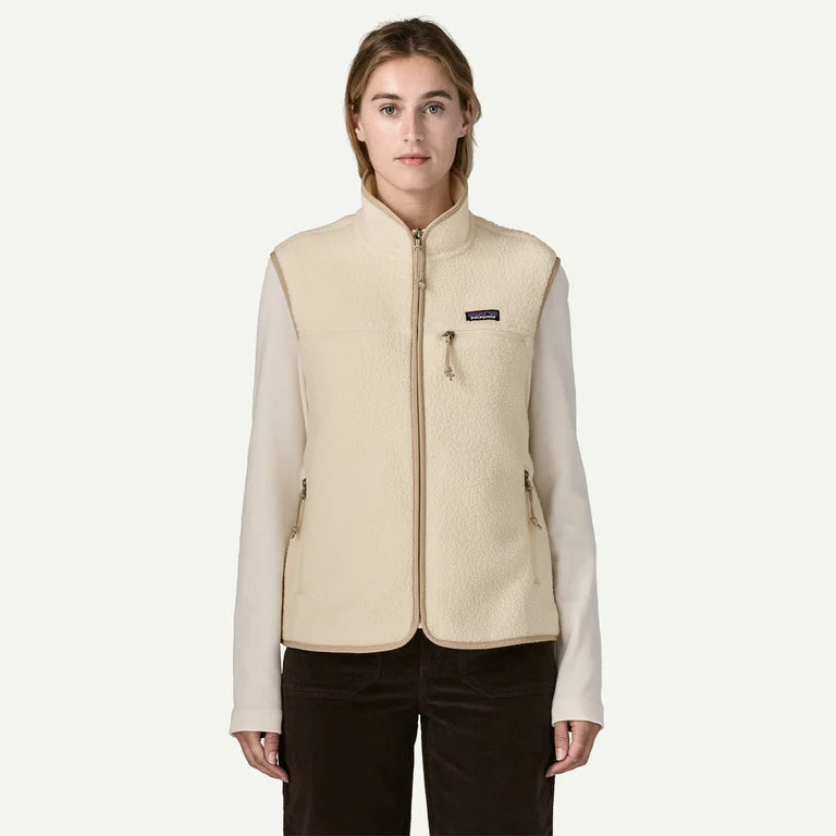 Patagonia Women's Retro Pile Vest-Natural-Killington Sports