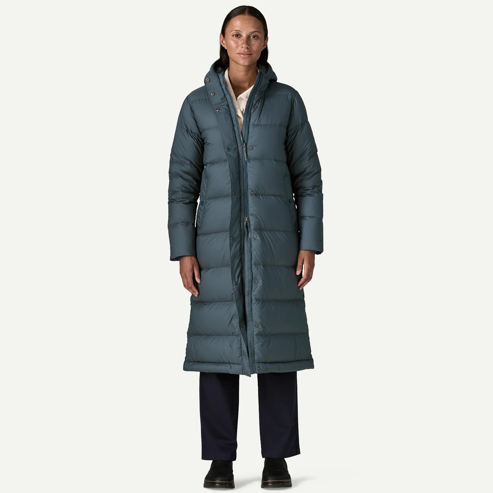 Patagonia Women's Silent Down Long Parka-Killington Sports