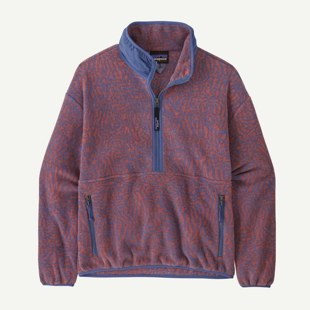 Patagonia Women's Synchilla® Fleece Marsupial Pullover-Sea Run: Po�ers Red-Killington Sports