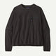 Patagonia Women's Textured Fleece Crewneck-Black-Killington Sports