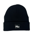 Pico Classic Ribbed Beanie-Black-Killington Sports