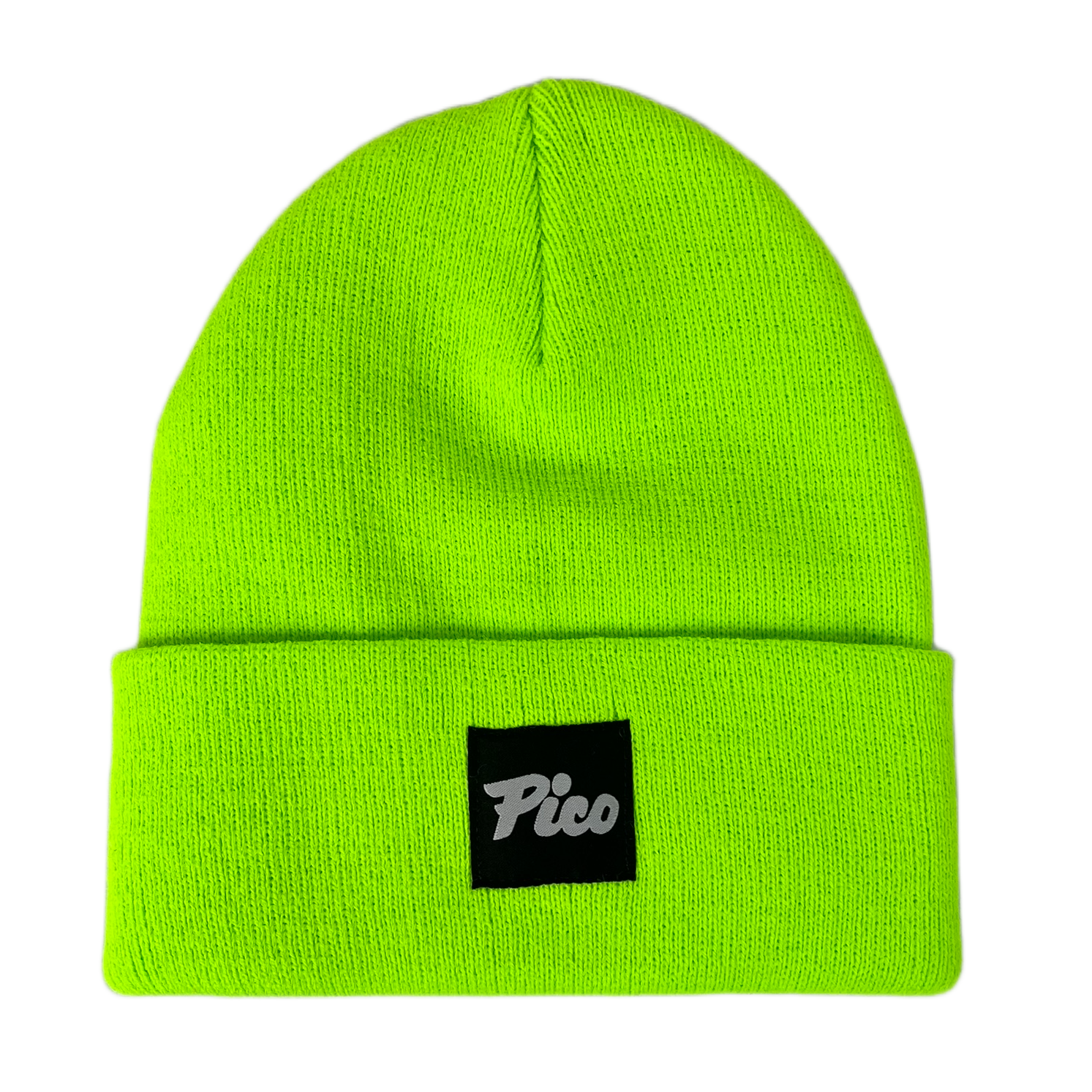 Pico Classic Ribbed Beanie-Flo Green-Killington Sports
