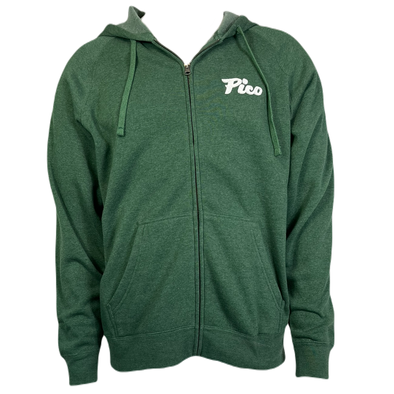 Pico Full Zip Hoodie-Moss Heather-Killington Sports