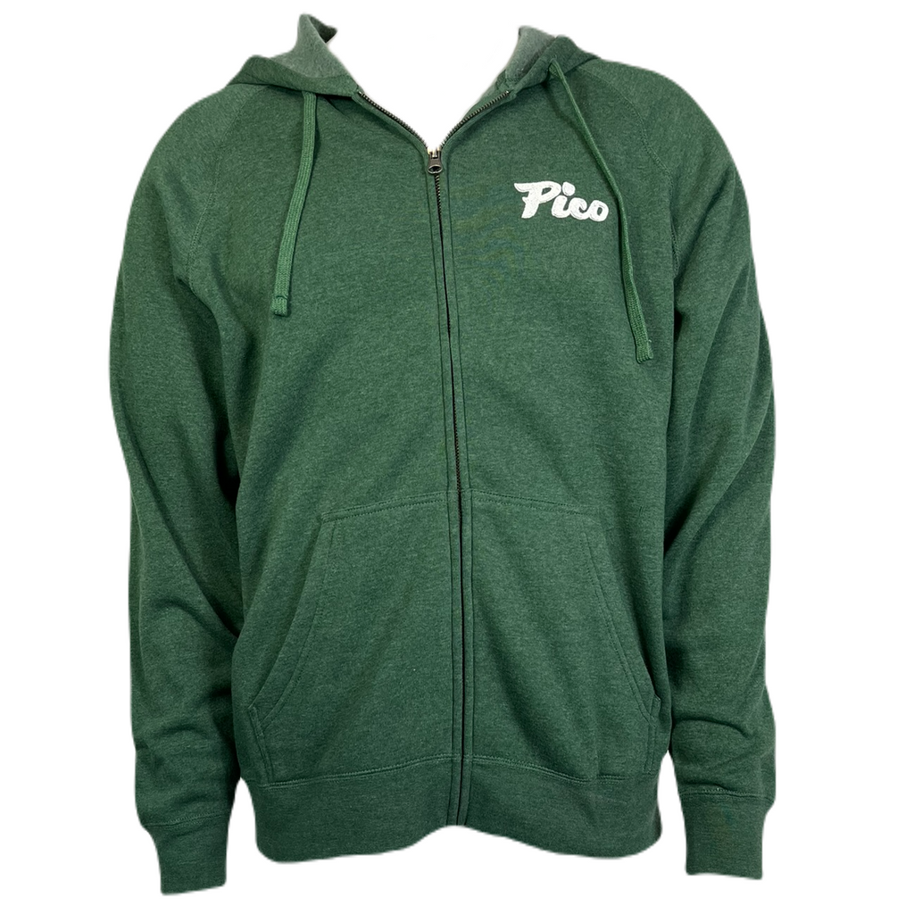 Pico Full Zip Hoodie-Moss Heather-Killington Sports