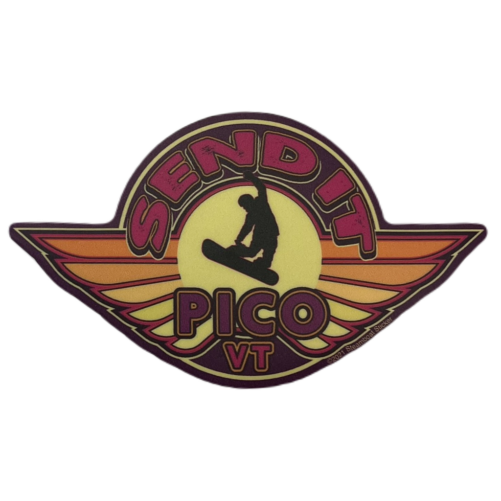 Pico Logo Aviator Sticker-Killington Sports