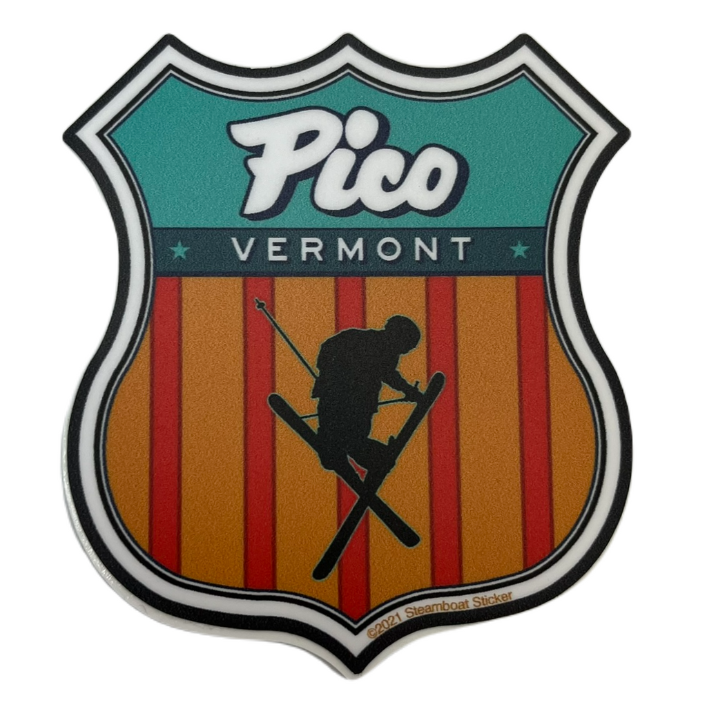 Pico Logo Badge Sticker-Killington Sports