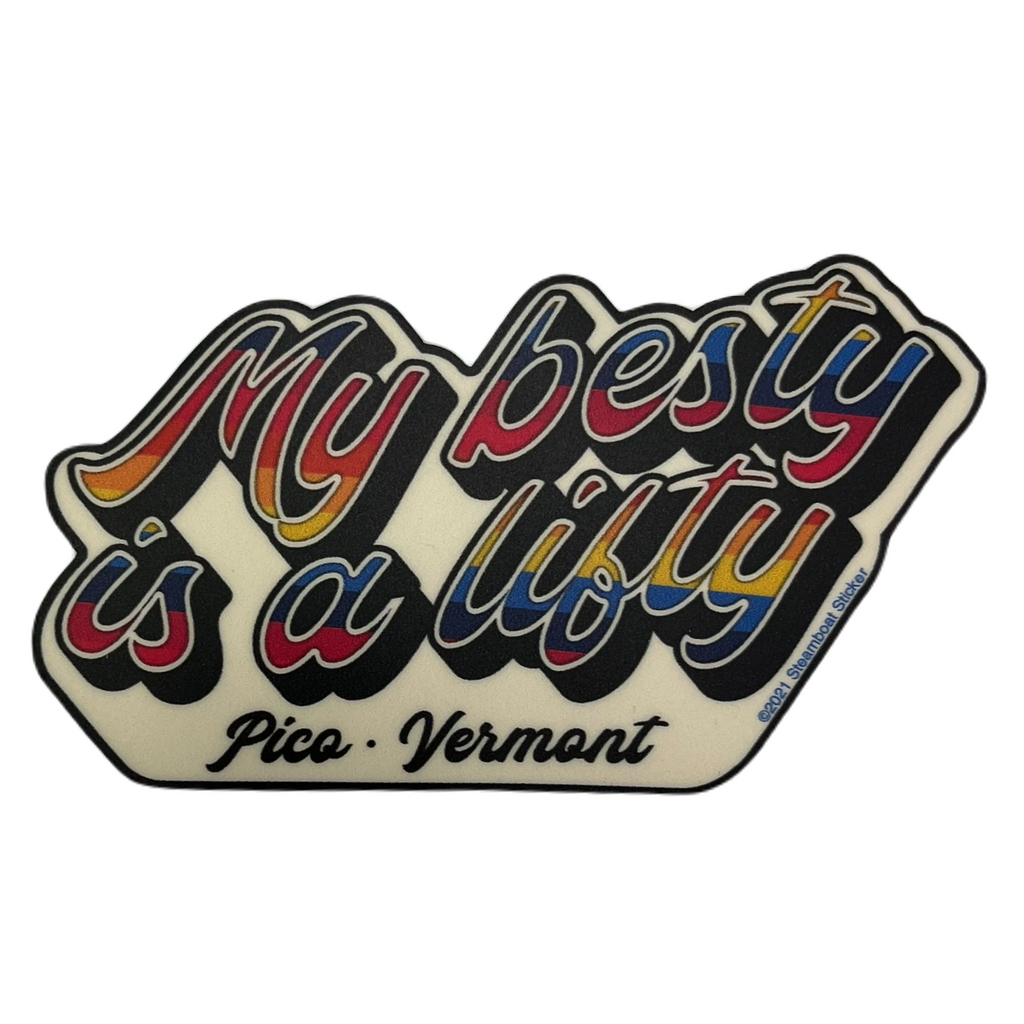 Pico Logo Besty Lifty Sticker-Killington Sports