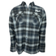 Pico Logo: Kuhl Men's Dillingr Flannel-Iron Grey-Killington Sports