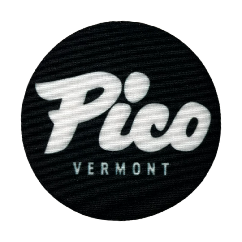 Pico Logo No Sew Patch-Black-Killington Sports