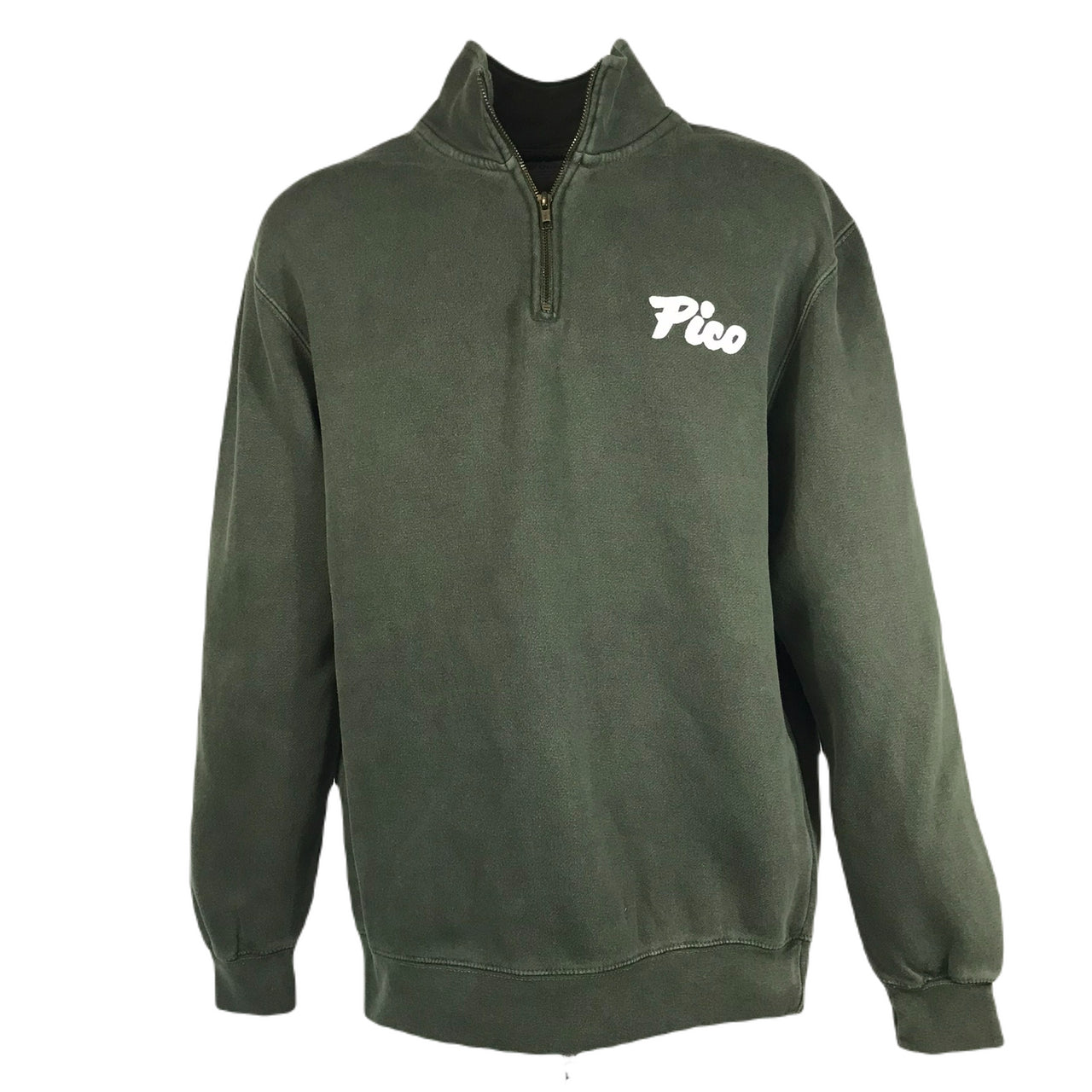 Pico Logo Pigment Dyed 1/4 Zip Pullover Killington Sports