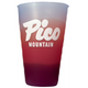 Pico Logo Silicone 16oz Pint Glass-Desert Sun-Killington Sports