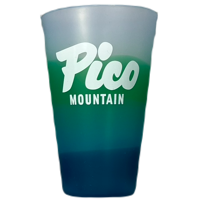 Pico Logo Silicone 16oz Pint Glass-Mountain Air-Killington Sports