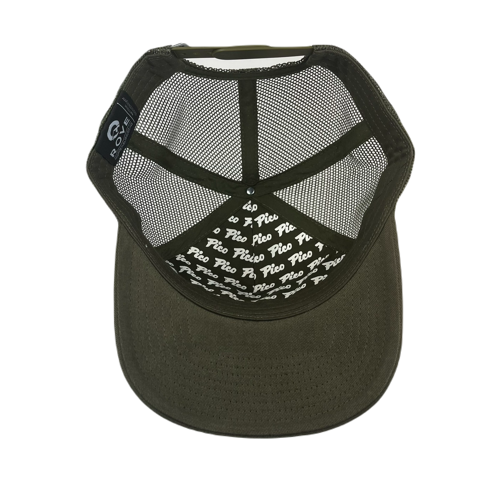 Pico Logo "Since 1937" Trucker-Olive-Killington Sports