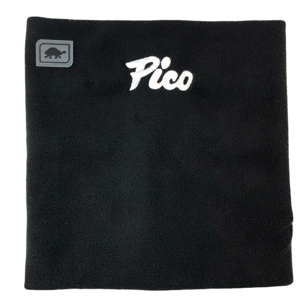 Pico Logo TurtleFur Neck Gaiter-Black-Killington Sports