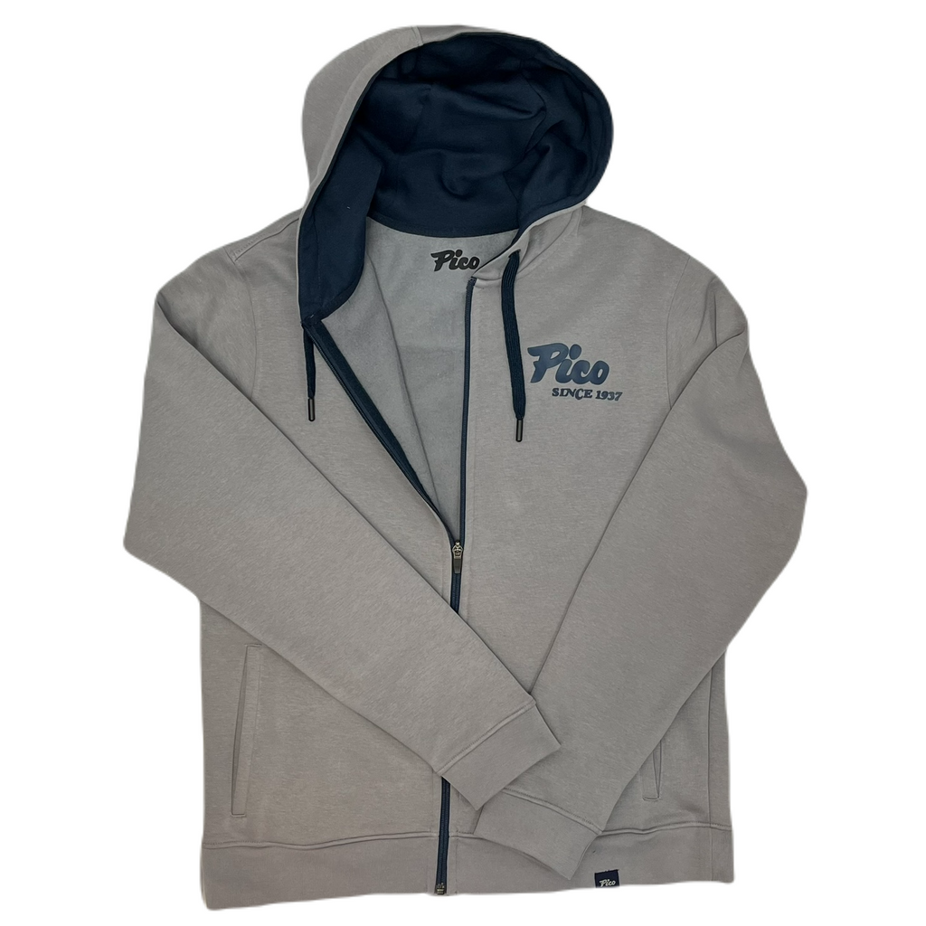 Pico Logo Vintage Racer Full Zip Hoodie-Killington Sports