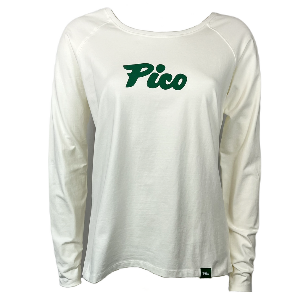 Pico Logo Vintage Racer Womens Long Sleeve Tee-Killington Sports