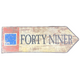 Pico Logo Wooden Trail Sign-Forty Niner-Killington Sports