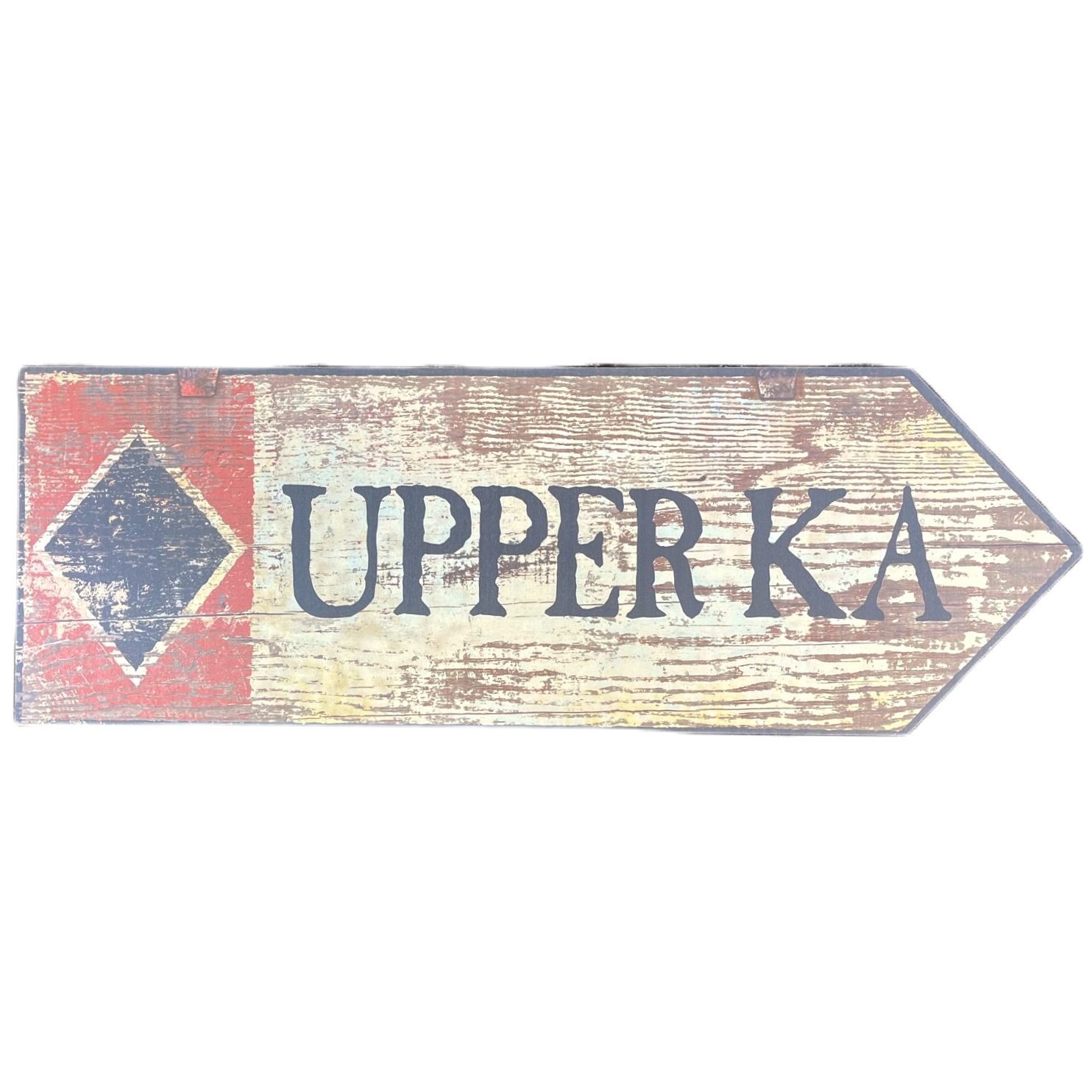 Pico Logo Wooden Trail Sign-Upper KA-Killington Sports