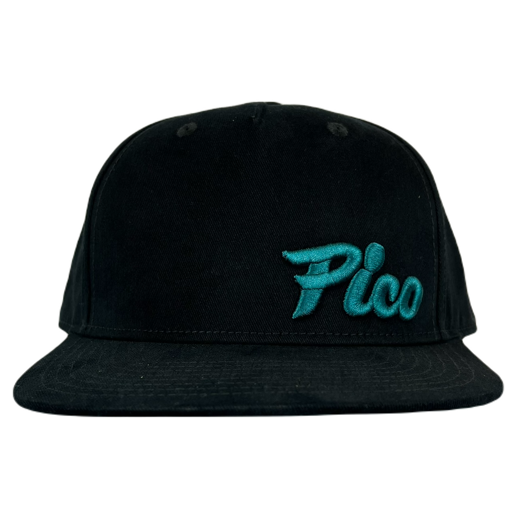 Pico Logo Wordmark Cap-Black-Killington Sports