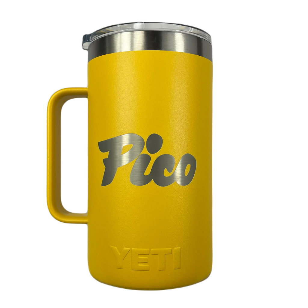 Pico Logo Yeti Rambler 24oz Mug Pico-Alpine Ylw-Killington Sports