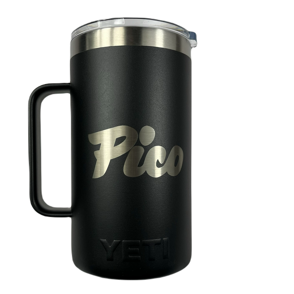 Pico Logo Yeti Rambler 24oz Mug Pico-Black-Killington Sports