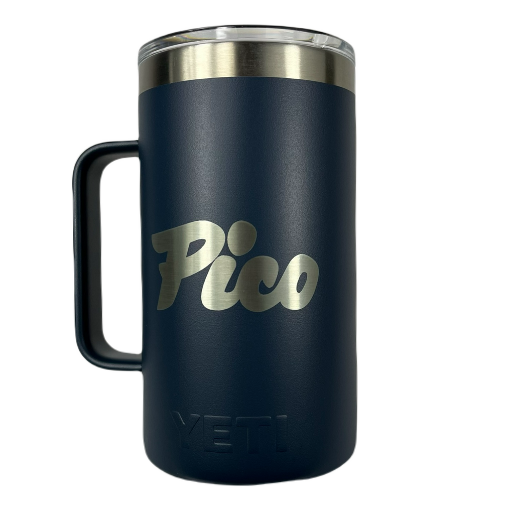 Pico Logo Yeti Rambler 24oz Mug Pico-Navy-Killington Sports