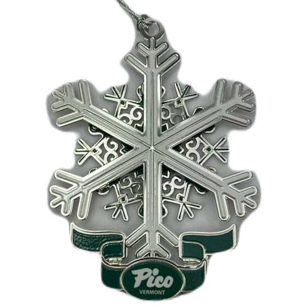 Pico Snowflake Ornament-Killington Sports
