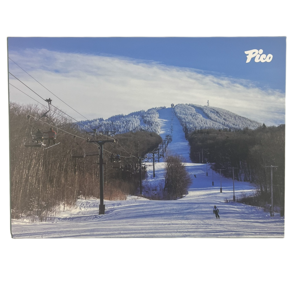 Pico Trail Map Double Sided 1,000 Piece Puzzle-Killington Sports