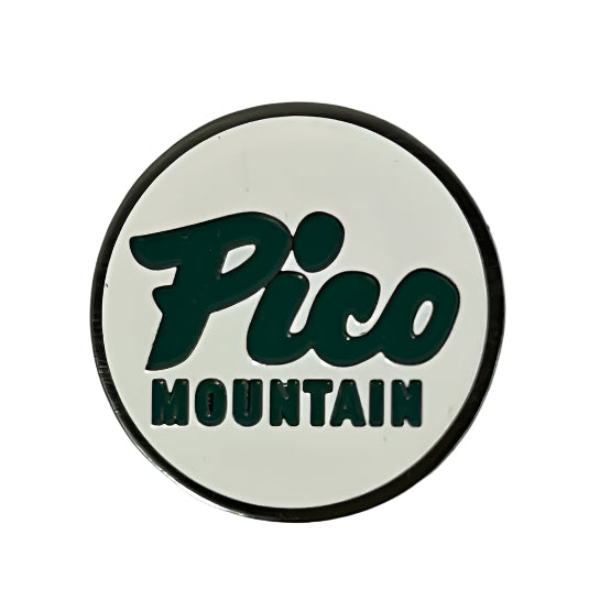 Pico Logo Circle Lapel Pin-Killington Sports