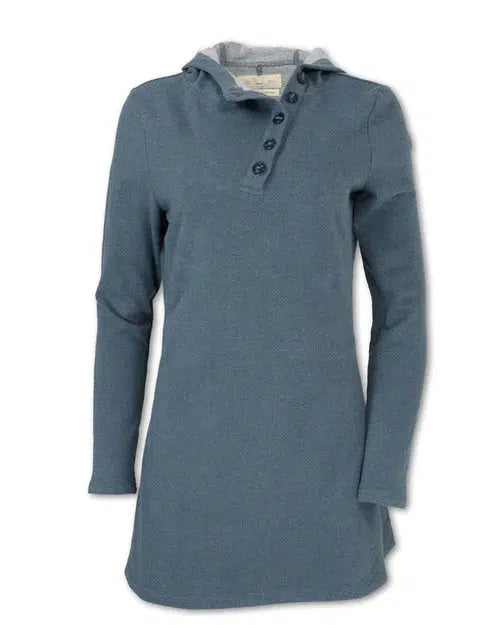 Purnell Women's Fleece Knit Tunic-Blue-Killington Sports