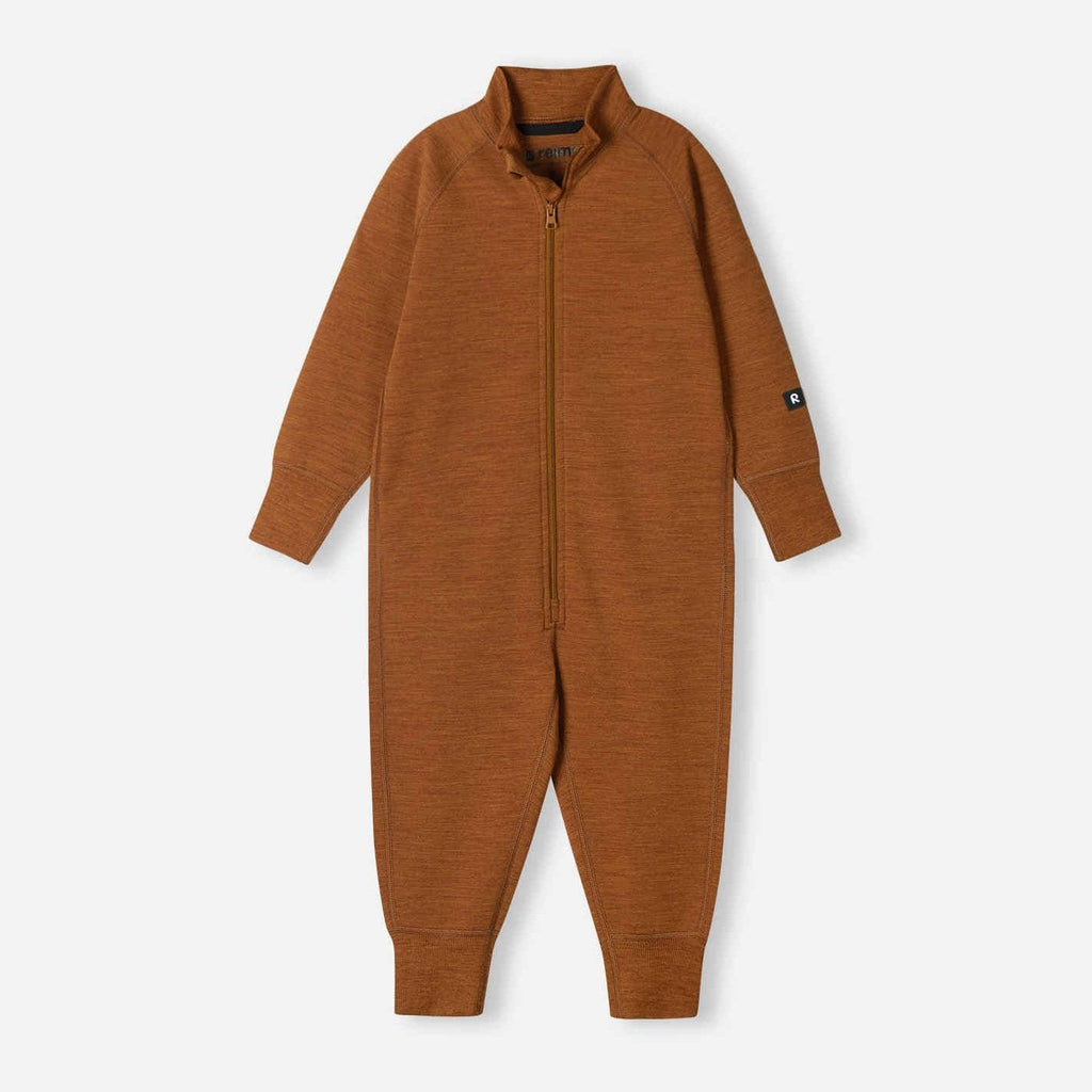 Reima Merino Wool Jumpsuit - Parvin-Cinnamon Brown-Killington Sports