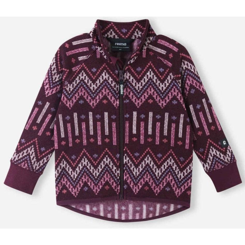 Reima Toddler Fleece Sweater - Ornament-Deep Purple-Killington Sports