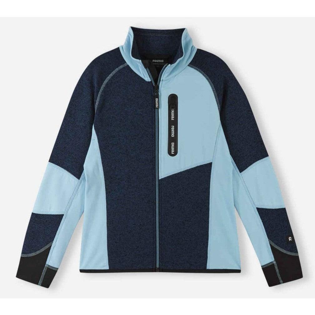 Reima Youth Fleece Sweater - Laskien-Jeans Blue-Killington Sports