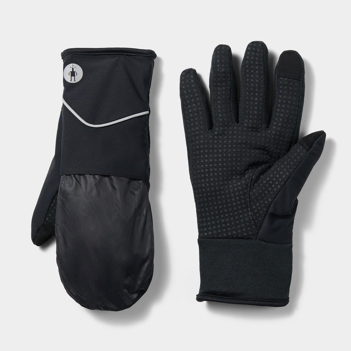Smartwool Active Fleece Wind Mitten-Black-Killington Sports